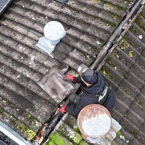 Een dakrenovatie bij oud pannendak in Maartensdijk