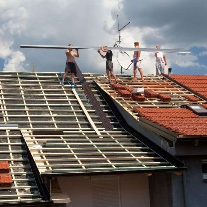 Plat dak Maartensdijk opnieuw leggen